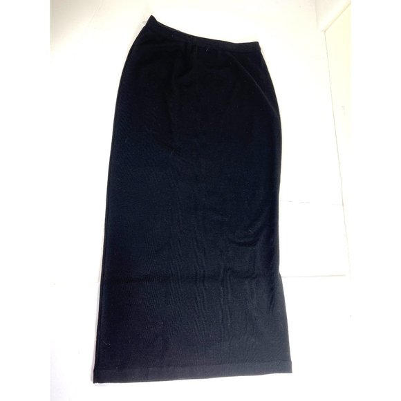 Jones New York black knit, column skirt, size small 70e - Picture 1 of 9